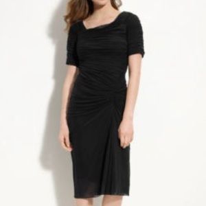 Tadashi Shoji Assymetrical Black dress